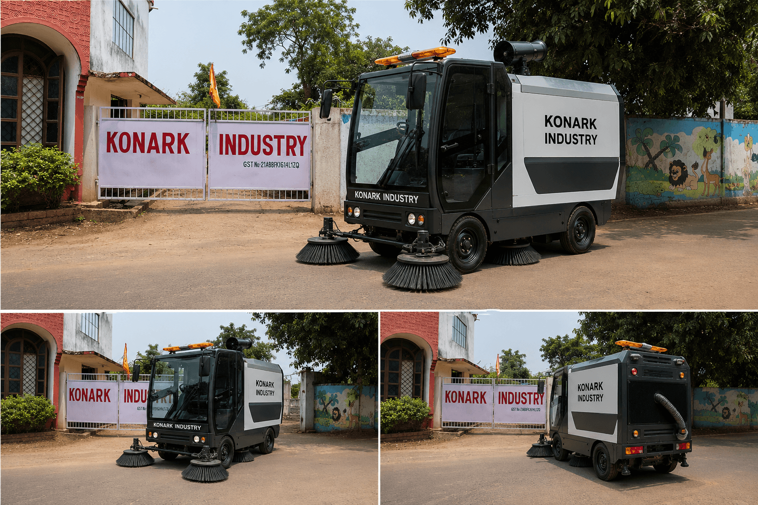 KONARK INDUSTRY WIPER MACHINE