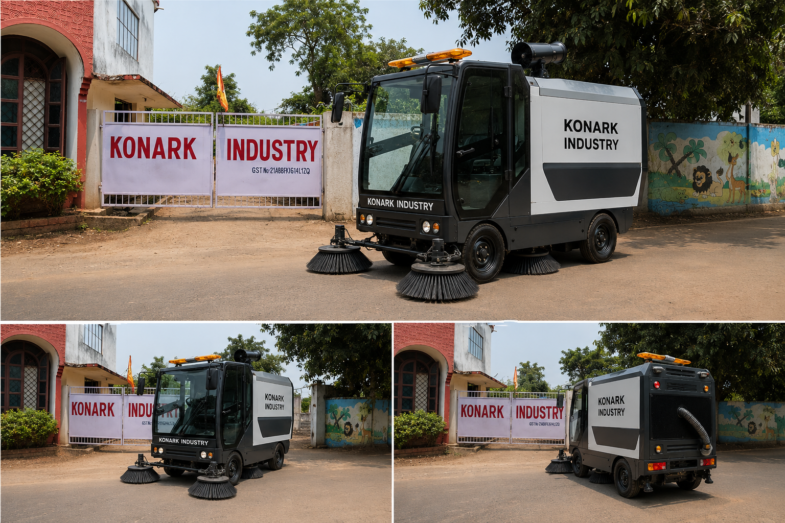 KONARK INDUSTRY WIPER MACHINE